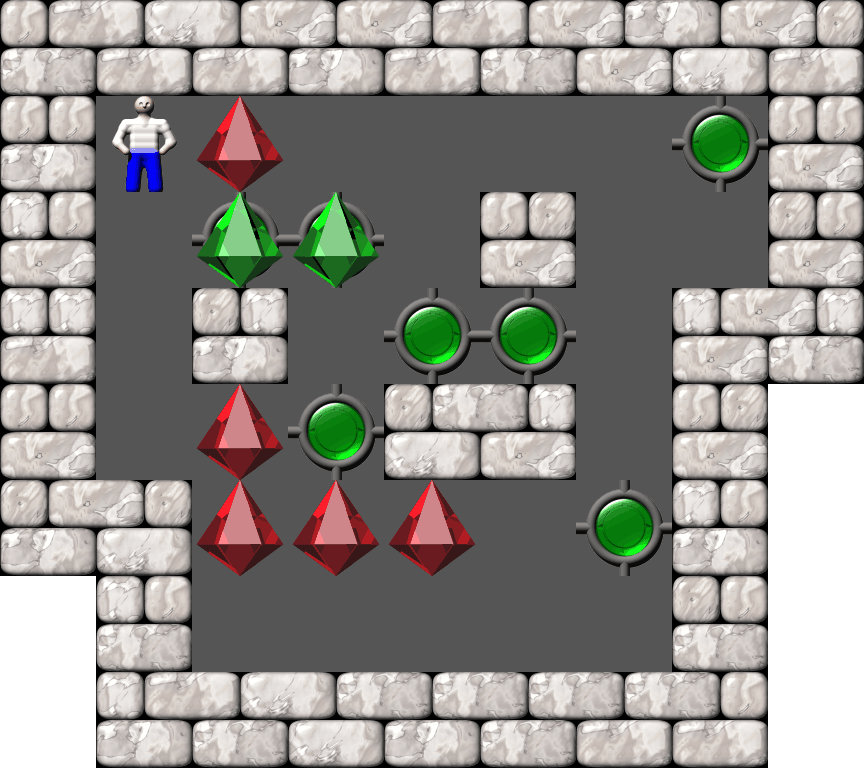 Sokoban Serg Belyaev 3 level 98